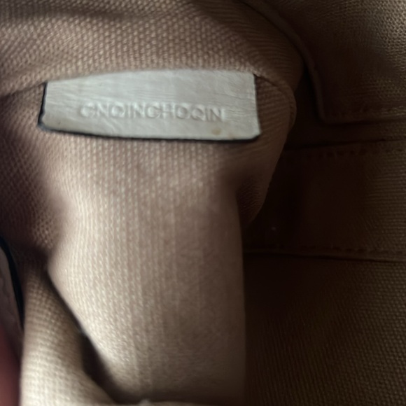 Burberry Canvas House Check Small Henham Crossbody White - Picture 13 of 16